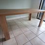 Table, solid wood 4-6 people, Free Chairs Image 2