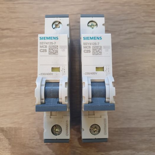 Used circuit breakers MCB RCBO RCD various amps Siemens,ABB,GE,Legrand,Hager,Schneider, Garo