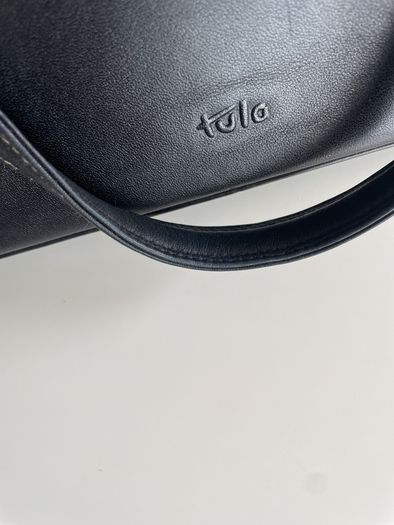 Vintage Tula Soft Leather Black Bag