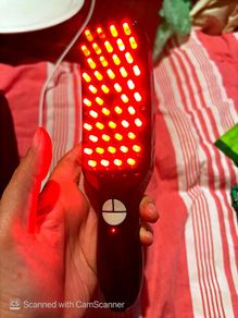 Rechargeable LED Scalp Massager