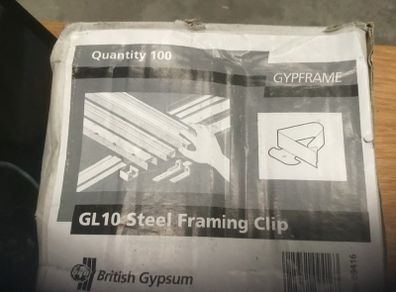 British Gypsum Gyplyner GL10 Steel Framing Clip