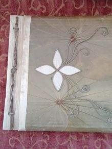 Photo Album out of Natural Material