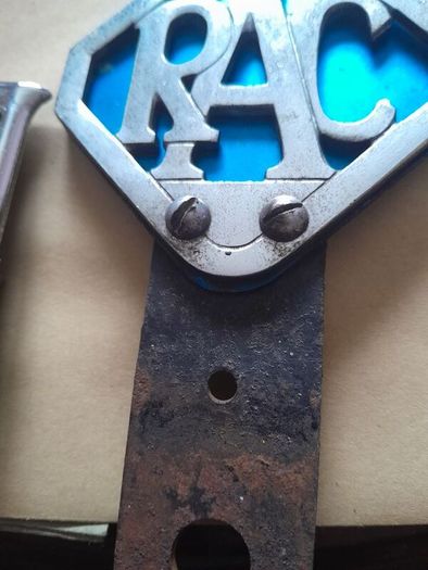 vintage car badge