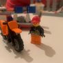 Lego Jeep And motorbike trailer set 4433 Image 6