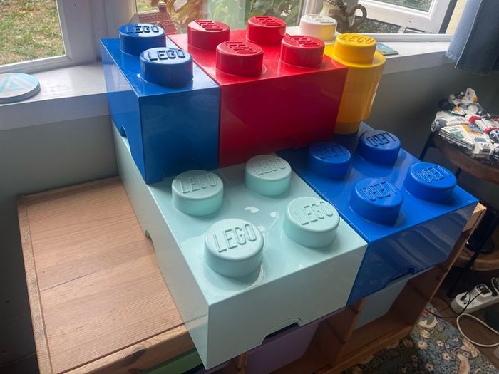 LEGO storage boxes