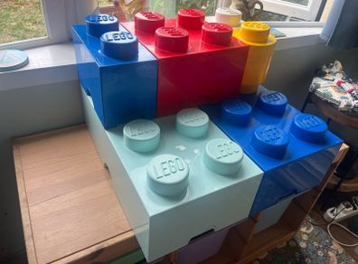 LEGO storage boxes