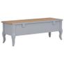 TV Cabinet Grey 100x35x35 cm Wood Image 3
