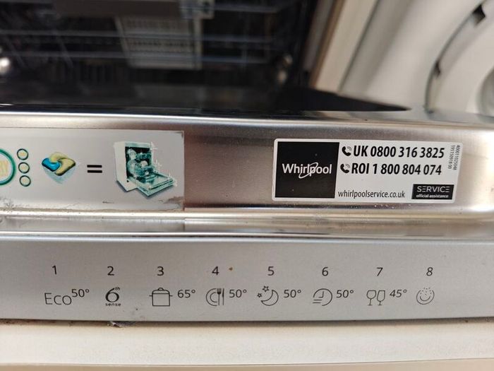 Whirlpool Integrated Dishwasher