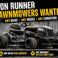 non running lawnmowers