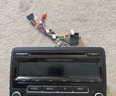 VW RCD 210 Bosch Car Radio/CD Player