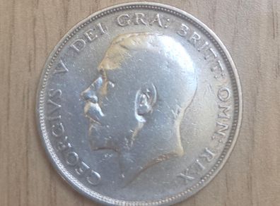 1912 George V Half Crown silver
