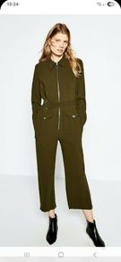 Zara Khaki jumpsuit new condition  Postage included