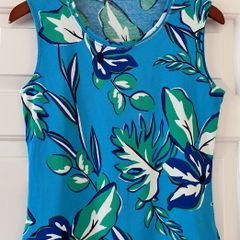 Size 12 Blue Top by Betty Barclay