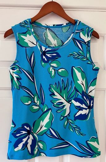 Size 12 Blue Top by Betty Barclay