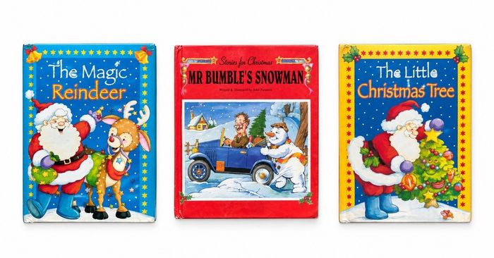 Bundle of 8 Children's Christmas Books - Picture & Story Books (Includes Sparkswealth)