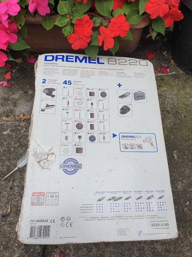 cordless  dremer used 4 times  nearly new