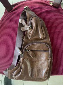 Leather Saddle/ Shoulder Bag - NEW