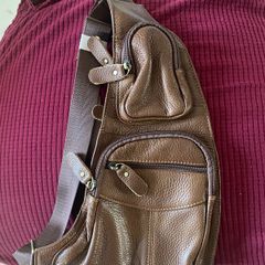 Leather Saddle/ Shoulder Bag - NEW