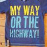 Age 5 Navy Logo Teeshirt Image 2