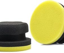 GLASS POLISH 15022 Soft Applicator Sponge Pad, Multi-purpose Soft Foam Pad | 100 mm | Pack of 2