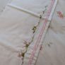 Hand-Embroidered Moses Basket Sheet  Traditional Madeira Embroidery 100% Cotton Image 7