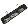 Balcony Trapezoid Rattan Planter Set 80 cm 2 pcs Black Image 5