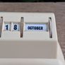 Mid Century Stratton Bakerlite Desktop Perpetual Calender Image 4