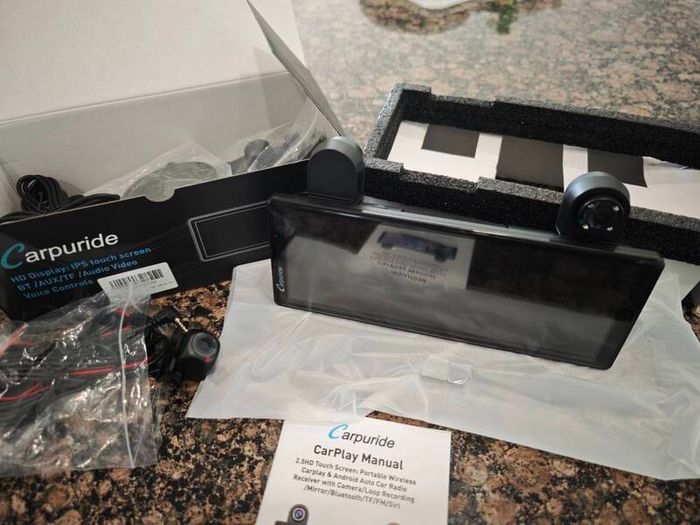 Carpuride Triple 4k Dashcam