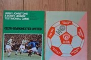 Celtic FC V Manchester United Programmes X 2