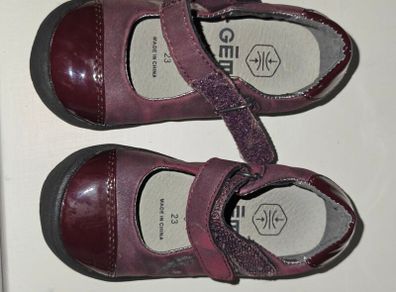Baby girl leather shoes