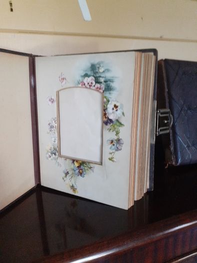 very old photo books.early victorian.