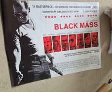 Black Mass original cinema poster - double sided
