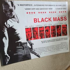 Black Mass original cinema poster - double sided
