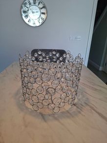 Lampshade Crystal Effect Ceiling Lampshade