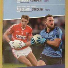 2014 Dublin v Cork - GAA Allianz Football League Programme