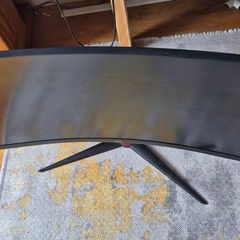 AOC 34 inch ultrawide curved monitor cu34g2x/bk NOTE - NEEDS REPAIR