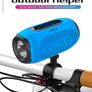 Cycle or Electric Bike Bluetooth Speaker Plus Torch Plus Solar Charging Rechargeable Image 8