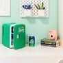AZ Sprite 4L 6 Can Portable Cooler/Warmer, Compact Personal Travel Mini Fridge for Snacks Lunch Drinks Cosmetic, Includes 12V and AC Cords,Desk Accessory Image 4