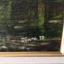 Art - Vintage Oil on Canvas,  ( J. Smyth) Image 9
