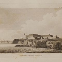 Duncannon Fort Wexford 1793 Antique Print