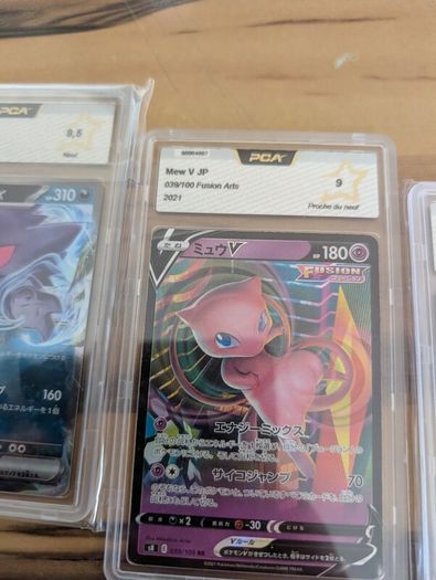 Graded pokemon cards