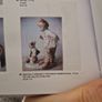 Porcelain Figurine Take it Away Ussr Zhk Original Vintage Stamp Soviet Girl Dog Image 9