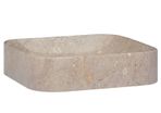 Sink Cream 40x40x10 cm Marble