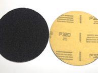 main image for ad 100PC 115mm Velcro Silicone Carbide Disc Pads 320 GRIT FREE BACKER