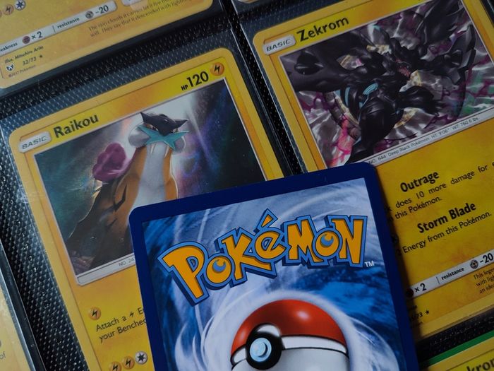 Raikou ! Holo Rare ! from Shining Legends Set ! 2017 ! Pokemon Card !
