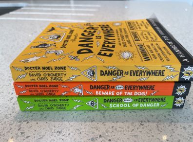 Danger is Everywhere Books x3 - Doctor Noel Zone - David Doherty