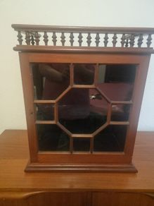 Vintage Glass Fronted Cabinet