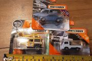 two matchbox car's