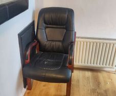 Black Leather Chair