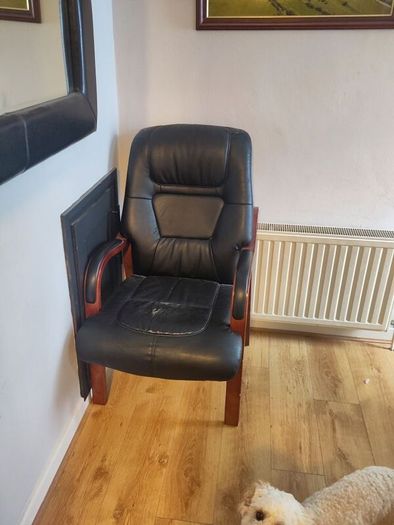 Black Leather Chair